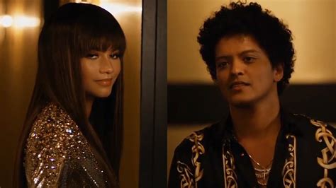 zendaya bruno mars video.